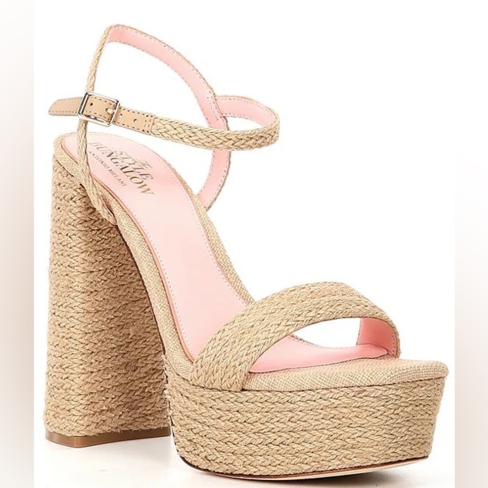 Antonio Melani NWOB Tan Platform Sandals (9.5)